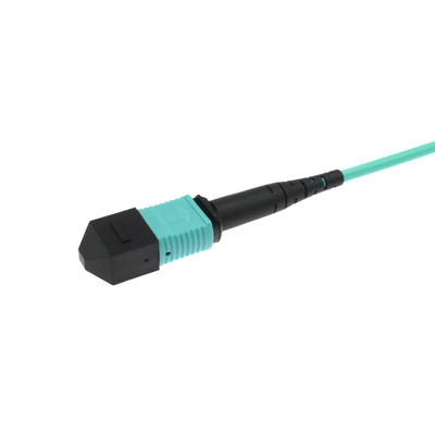 PVC/LSZH Multi-Mode MPO MTP Fibra Óptica Cabos 20m comprimento com -20.C a 70.C temperatura de funcionamento