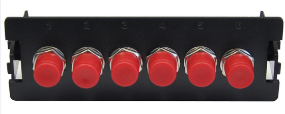 96F Painel de adaptador de cassete 1U Montagem de rack MPO Patch Panel para Data Center Altura 1U