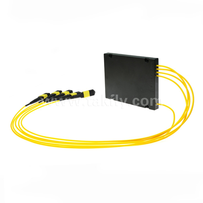 Fibra óptica MPO/MTP SM/MM PLC Splitter 1x4 para Data Center FTTX
