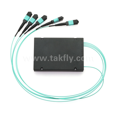 Fibra óptica MPO/MTP SM/MM PLC Splitter 1x4 para Data Center FTTX