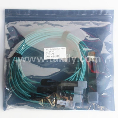 100Gb/s QSFP28 a 4x SFP28 Cable óptico ativo de ruptura Cable AOC Transferência rápida de dados
