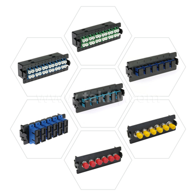 Fibra óptica MPO personalizável Cassete MTP Patch Panel Tipo deslizante para Data Center FTTX