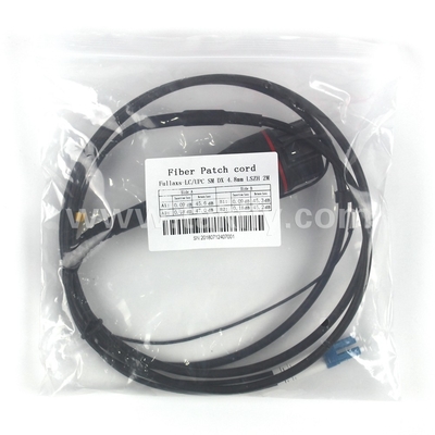 3m FULLAXS-DLC Waterproof Patch Cord Longo comprimento do cabo e baixa perda de inserção