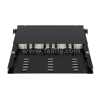 Fibra Óptica MPO Cassete MTP Patch Panel 144 Núcleos Super-Alta Densidade Para Data Center FTTX