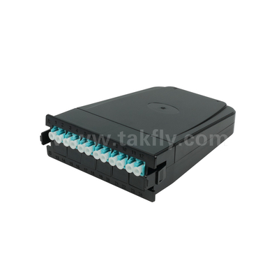 Modulo de cassete MPO MPO/MTP-LC 12C/24C de fibra óptica para Data Center FTTX