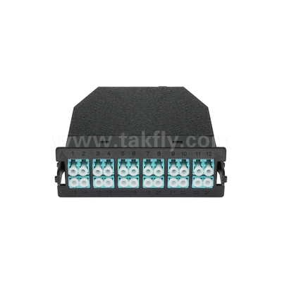 Modulo de cassete MPO MPO/MTP-LC 12C/24C de fibra óptica para Data Center FTTX