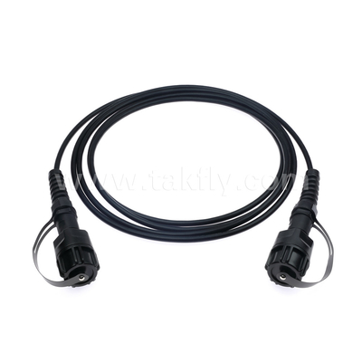SM/MM MPO Patch Cord MTP Trunk Cable ODVA-MPO/MTP Waterproof Jumper para Data Center FTTX