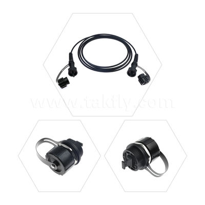 MPO/MTP Patch Cord Waterproof Trunk Cable ODVA-MPO/MTP SM/MM Jumper para Data Center FTTX
