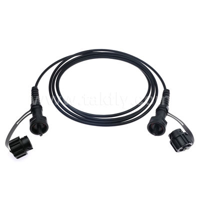 MPO/MTP Patch Cord Waterproof Trunk Cable ODVA-MPO/MTP SM/MM Jumper para Data Center FTTX