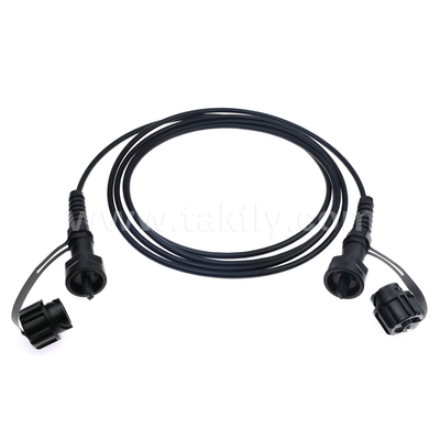 SM/MM MPO Patch Cord MTP Trunk Cable ODVA-MPO/MTP Waterproof Jumper para Data Center FTTX
