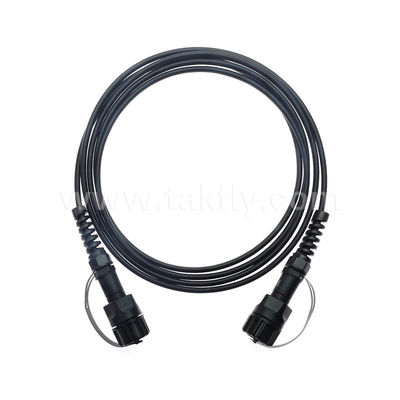 MPO/MTP Patch Cord Waterproof Trunk Cable ODVA-MPO/MTP SM/MM Jumper para Data Center FTTX