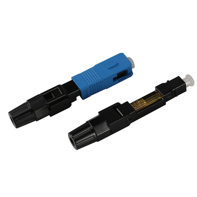 Conector rápido instalado em campo SC/APC Inclui corpo para instalação fácil