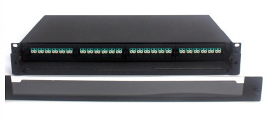 48/96 Cores 1U MTP/MPO Patch Panel para Data Center Projetado de acordo com as normas IEC60304