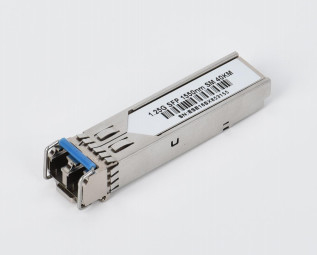 40 km Alcance 1,25Gbps 1310nm Transceptor óptico SFP Distância de transmissão de 40KM