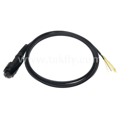 MPO/MTP Pigtail Patch Cord Waterproof Trunk Cable ODVA-MPO/MTP SM/MM para Data Center FTTX