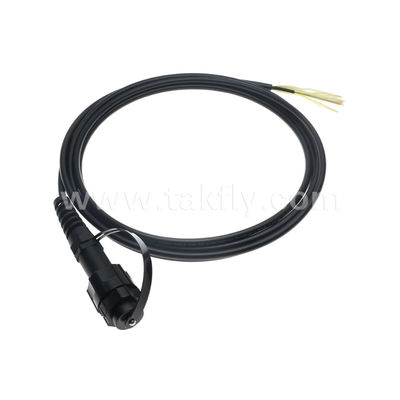MPO/MTP Pigtail Patch Cord Waterproof Trunk Cable ODVA-MPO/MTP SM/MM para Data Center FTTX