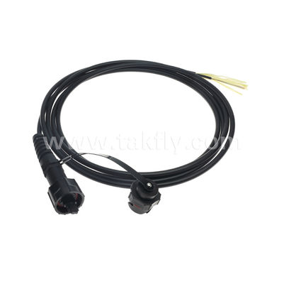 MPO/MTP Pigtail Patch Cord Waterproof Trunk Cable ODVA-MPO/MTP SM/MM para Data Center FTTX