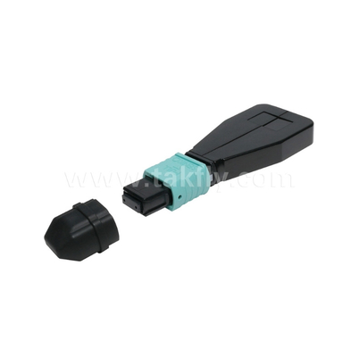 OEM Fibra Óptica Loopback MPO MTP Connector SM/MM Cable Assemblies para Data Center FTTX