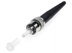 ST Conector de fibra óptica simples ou duplex para montagem em campo