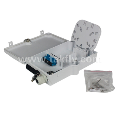 FTKS-1805-04B 4 Port Fiber Termination Box, FTTx Fiber Optic Box de Distribuição IP65