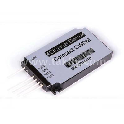 Multiplexador de divisão de comprimento de onda grosseiro minicompacto inferior a 8 CH