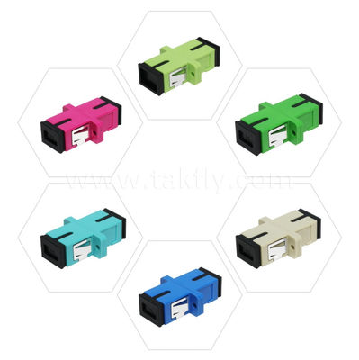 Acoplador de cabo de adaptador SC APC/UPC Fibra óptica simplex/duplex para centro de dados FTTH Multicore