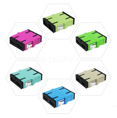 Acoplador de cabo de adaptador SC APC/UPC Fibra óptica simplex/duplex para centro de dados FTTH Multicore