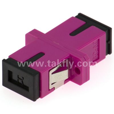 Acoplador de cabo de adaptador SC APC/UPC Fibra óptica simplex/duplex para centro de dados FTTH Multicore