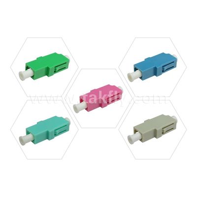 Acoplador de cabo de adaptador LC APC/UPC SM/MM Simplex/Duplex/Quad/6 vias/8 vias Fibra Óptica para Data Center FTTH