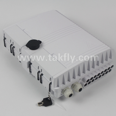 16 portas FTTx Caixa de terminação de cabo de fibra FTKS-1805-16E Peso leve Pressão atmosférica 70Kpa-106Kpa