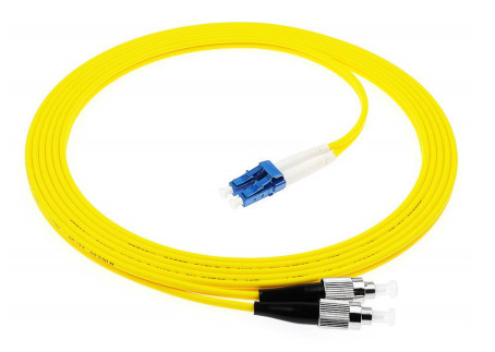 LC-FC Simplex/Duplex Fiber Optic Patch Cord Flexível e Durável com -20C  70C Temperatura de Operação