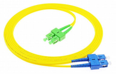 3.0mm Diâmetro do cabo SC-SC Cordão de parche de fibra óptica simplex/duplex com perda de retorno UPCSM≥50dB APCS≥60dB