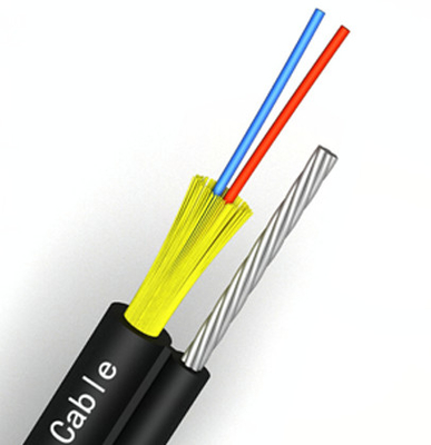 12 núcleo de manga apertada FTTH-2C cabo óptico fácil de desmontar para instalação suave