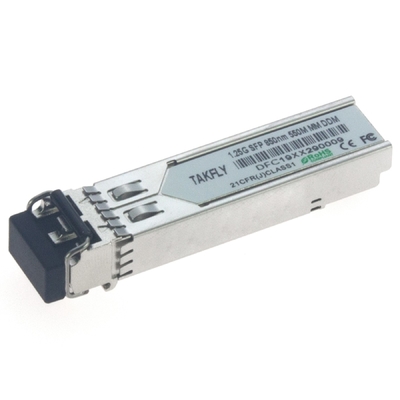1.25G SFP 850NM 550M MMF DDM LC CISCO JUNIPER HUAWEI MODULO de transmissor óptico SFP compatível