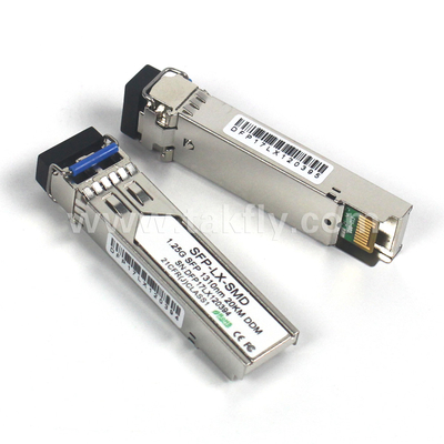 1.25G SFP 1310nm 20KM SMF DDM LC CISCO JUNIPER HUAWEI COMPATÍVEL Módulo de transmissor óptico SFP