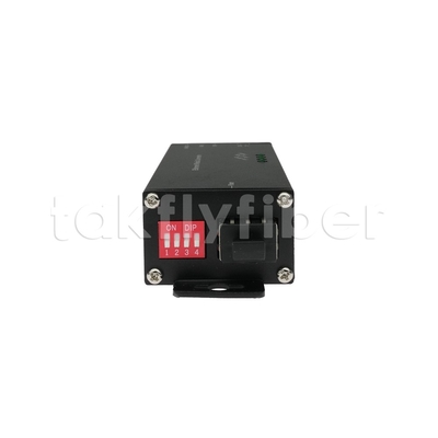 10 100 1000M Mini Tipo de conversor de mídia industrial com porta SFP para aplicações de alta temperatura