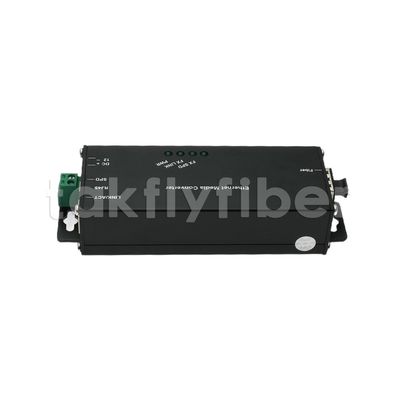 10/100/1000M Mini Industrial Media Converter com porta SFP para aplicação em altas temperaturas