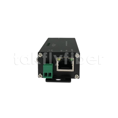 10 100 1000M Mini Tipo de conversor de mídia industrial com porta SFP para aplicações de alta temperatura