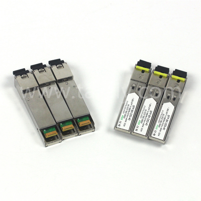 1.25G SFP BIDI Modulo de Transmissor Óptico Tx1310/Rx1550nm 40KM SMF DDM LC CISCO JUNIPER HUAWEI COMPATIBLE
