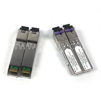 1.25G SFP BIDI Módulo de Transmissor Óptico Tx1490/Rx1550nm 80KM SMF DDM LC CISCO JUNIPER HUAWEI COMPATÍVEL