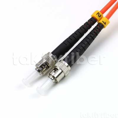 UPC MM Duplex Fiber Patch Cord 3.0mm LSZH ST para LC OM1 OM2 APC