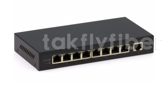DF-1E-8EP 8-Port 10/100Mbps Fast Ethernet Switch com umidade não congelante 0-95%