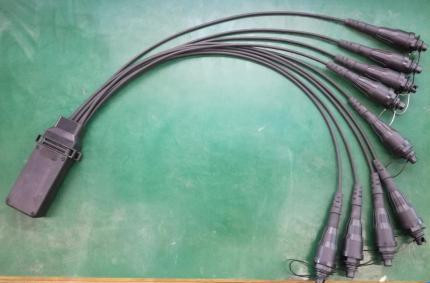 OM1/OM2 Conector SuperTap do tipo de fibra Instalação rápida para Mini FiberHub CLOSURE