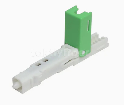 LC Connector Style SC Fast Connector para FIBRA ÓTICA CABLE Diâmetro de fibra 0,125 mm
