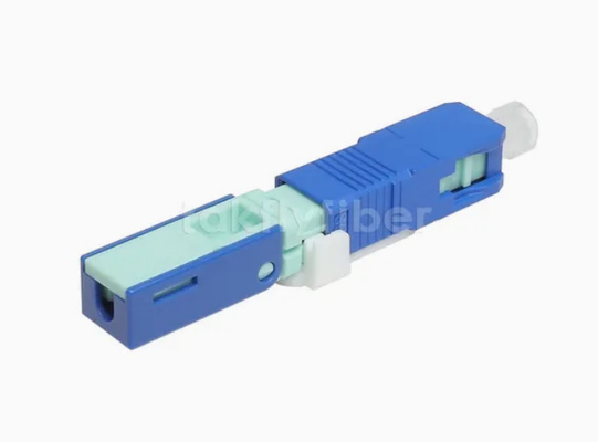 LC Connector Style SC Fast Connector para FIBRA ÓTICA CABLE Diâmetro de fibra 0,125 mm
