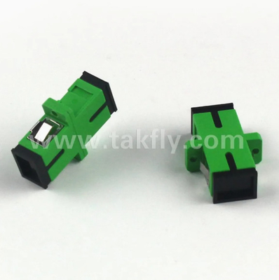 Adaptador de fibra óptica simplex duplex FTTH SC compatível com a RoHS Temperatura de funcionamento -40- 85C Perda de retorno ≥45 dB