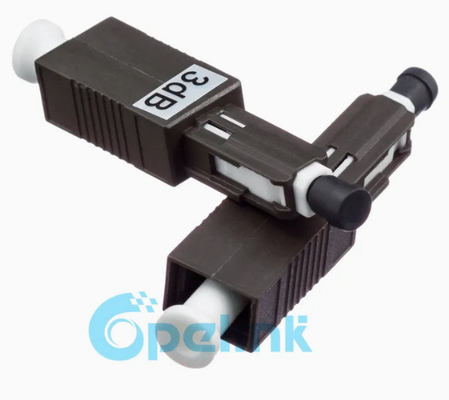1310/1550nm Mu/PC Attenuador de Fibra Óptica -30dB Largo intervalo de temperatura de homem para mulher