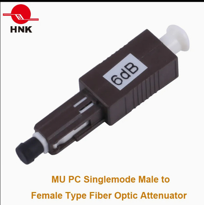 1310/1550nm Mu/PC Attenuador de Fibra Óptica -30dB Largo intervalo de temperatura de homem para mulher