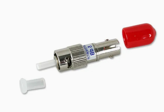 1dB-30dB ST/UPC/APC Attenuador de fibra óptica macho-fêmea com conector ST APC/UPC