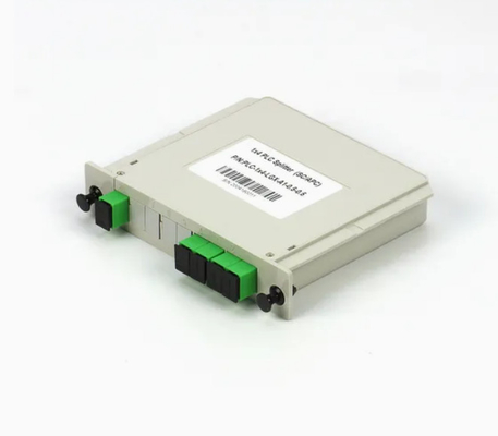 1x4 FTTX Gpon Fiber Casette Tipo LGX PLC Splitter com Conector Sc/APC Alta confiabilidade e estabilidade